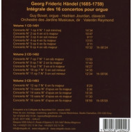 G.F. HANDEL - 16 CONCERTOS POUR ORGUE ET ORCHESTRE