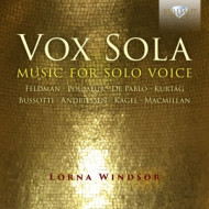 VOX SOLA - MUSIC FOR SOLO VOICE