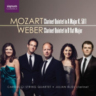 MOZART & WEBER QUINTETS