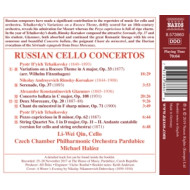 RUSSIAN CELLO CONCERTOS