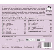 PIANO MUSIC, VOLUME ONE