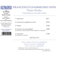 PIANO WORKS