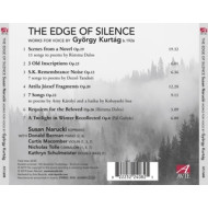EDGE OF SILENCE - WORKS FOR VOICE BY GYORGY KURTAG