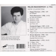 RAICHOVICH: HAPPY OVERTURE: 3 ROMANCES, PRELUDE & FUGUE