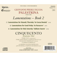 PALESTRINA LAMENTATIONS