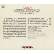 TOUCH-CONTEMPORARY SWEDISH MUSIC FOR TWO PIANOS
