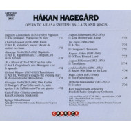 OPERATIC ARIAS/SWEDISH BALLADS AND SONGS