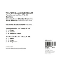 MOZART: PIANO CONCERTOS NOS. 17 & 23