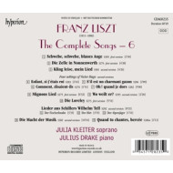 LISZT: THE COMPLETE SONGS VOL.6