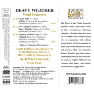 HEAVY WEATHER - WIND CONCERTOS