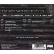 BEETHOVEN: COMPLETE BAGATELLES, DIABELLI & EROICA VARIATIONS