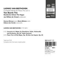 BEETHOVEN: COMPLETE WORKS FOR PIANO TRIO VOL.5