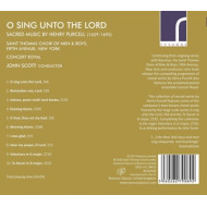 O SING UNTO THE LORD