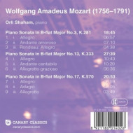 MOZART PIANO SONATAS VOL.1: K.281