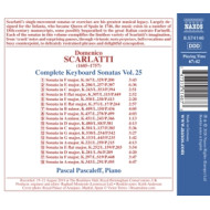 COMPLETE KEYBOARD SONATAS VOL.25