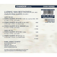 BEETHOVEN STRING QUARTETS VOL. 1