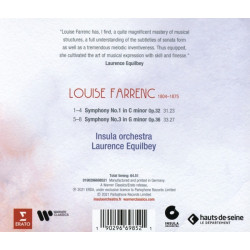 LOUISE FARRENC: SYMPHONIES 1 & 3