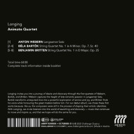 Webern - Bartok - Britten: Longing