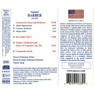 PIANO CONCERTO/VIOLIN CONCERTO/ADAGIO FOR STRINGS