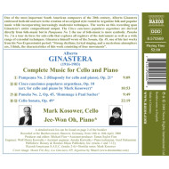 MUSIC FOR CELLO & PIANO