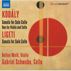 KODALY/LIGETI: SONATA FOR SOLO CELLO