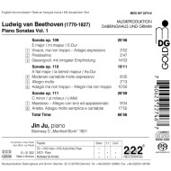 BEETHOVEN: PIANO SONATAS - OP. 109, 110, 111