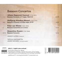 BASSOON CONCERTO IN F MAJOR