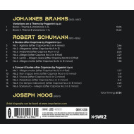 BRAHMS VARIATIONS ON A THEME BY PAGANINI