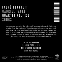 FAURE QUARTETS