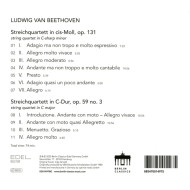 BEETHOVEN: STREICHQUARTETT CIS-MOLL OP.131