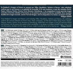 LES POETES EN CHANSONS / MUSIC AND THE GREAT PEOTS 19512