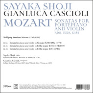 MOZART: SONATAS FOR FORTEPIANO AND VIOLIN K. 301, K. 378, K. 454