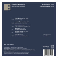Cinema Memories: Morricone, Williams, Bernstein, Rota & Skoryk