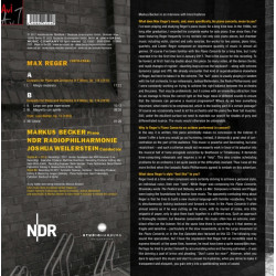 MAX REGER: PIANO CONCERTO - LIVE RECORDING