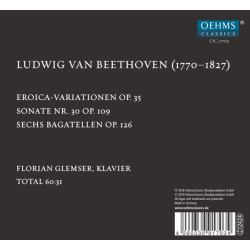EROICA-VARIATIONEN OP.35/SONATE NO.30