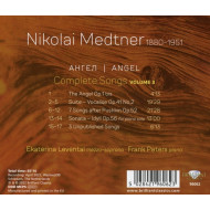 MEDTNER: ANGEL - COMPLETE SONGS VOL. 3