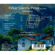 GUERRA-PEIXE: VIOLIN SONATAS