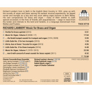 RICHARD LAMBERT: MUSIC FOR BRASS & ORGAN