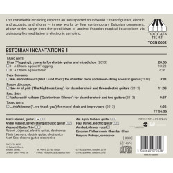 ESTONIAN INCANTATIONS 1