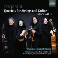 PAGANINI: QUARTETS FOR STRINGS AND GUITAR