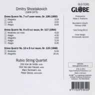 STRING QUARTET NO.7,9,12