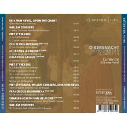 O Kersnacht Schooner Dan De Daeghen: Christmas Music From Flanders