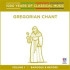 GREGORIAN CHANT