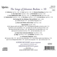 SONGS OF BRAHMS 10