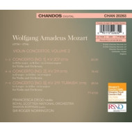 MOZART VIOLIN CONCERTOS VOL. 2