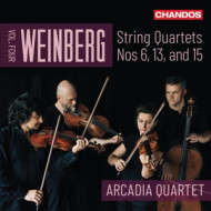 WEINBERG STRING QUARTETS VOL. 4