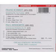 SCHMIDT: SYMPHONY NO. 3 - HINDEMITH: CONCERTO FOR ORCHESTRA