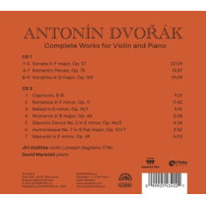 DVORAK: COMPLETE WORKS FOR VIOLIN AND PIANO