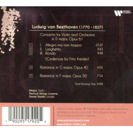 BEETHOVEN VIOLIN CONCERTO/2 ROMANCES