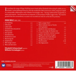 RECITAL: MORIKE-LIEDER/GOETHE LIEDER